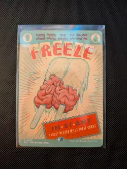 Brain Freeze Borderless MTG Encyclopedia of Magic NM/M - Image 1