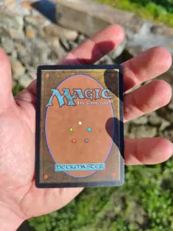 Mtg Hand Painted Altered Art PLAINS - Gimli by Iban Bengoetxea - Image 3