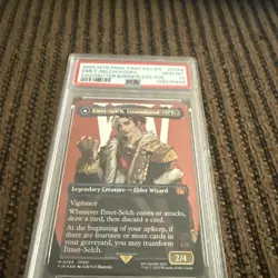 2025 MTG FINAL FANTASY EMET-SELCH, UNSUNDERED/HADES, SORCERER OF ELD PSA 10 - Image 1