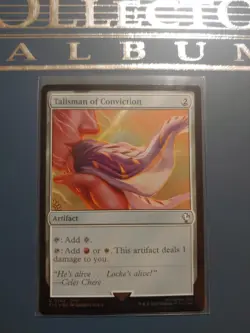 Talisman of Conviction (Surge Foil) Commander: Final Fantasy Foil - Image 1