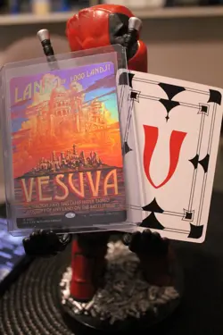 Vesuva Foil A-Z Encyclopedia of Magic Secret Lair - Image 1