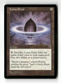 Lotus Petal - Tempest #294 Magic the Gathering Clean Free Shipping - Image 1