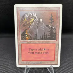 Magic The Gathering Mountain Unlimited Edition - Image 1