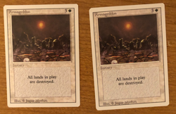 MTG Armageddon X2 Revised NM - Image 1