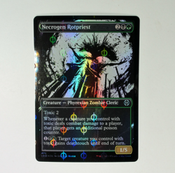 Necrogen Rotpriest Showcase Step-and-Compleat Foil473 MTG ONE Uncommon NP Foil - Image 1