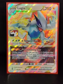 Lugia VSTAR Play Pokemon: Prize Pack Series 3 Stamped Promo 139/195 NM Card - Image 1