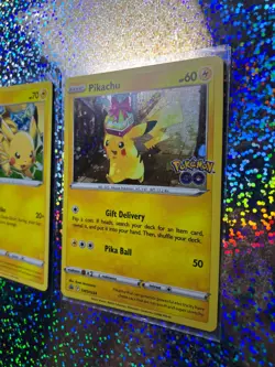 Pokemon TCG Cosmos Holo Pikachu: Promo SWSH234; Holiday Calendar 049/195 - Image 3