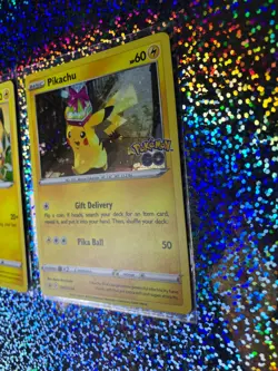 Pokemon TCG Cosmos Holo Pikachu: Promo SWSH234; Holiday Calendar 049/195 - Image 5