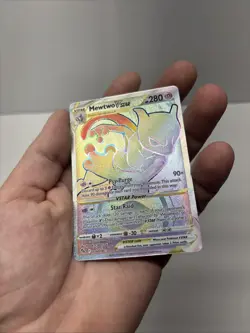 Mewtwo VSTAR (Secret) 079/078 Pokemon GO Holo - Image 3