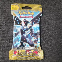 Rare Pokemon Sleeved Sealed Booster Pack NEXT DESTINIES B&W - Image 1