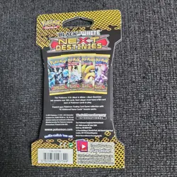 Rare Pokemon Sleeved Sealed Booster Pack NEXT DESTINIES B&W - Image 4