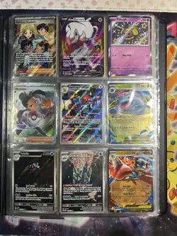Pokemon Binder Collection Lot (Alt Arts, Holos, Full Arts) Ft. WOTC Catch Mew! - Image 2