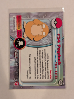 #54 Psyduck Pokemon Topps Chrome Card - Image 2