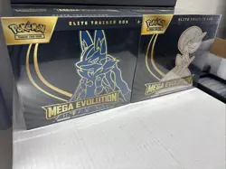 Pokemon Mega Evolution ETB Elite Trainer Box Set of 2 Sealed Lucario & Gardevoir - Image 3