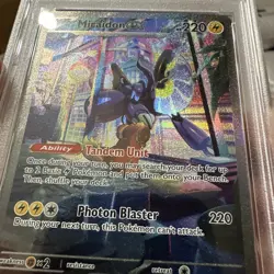Pokemon SVI EN Miraidon ex 244/198 PSA 10 GEM MINT Special Illustration Rare - Image 5