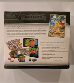 Nintendo Pokemon TCG Scarlet & Violet - Paldea Evolved Elite Trainer Box - 9 Pks 820650853661 - Image 2