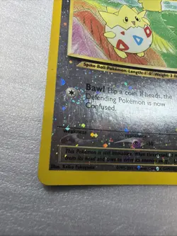 Pokemon Togepi Reverse Holo LP Southern Islands 4/18 - Image 2