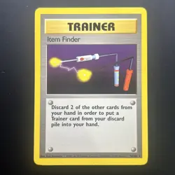 Item Finder 103 WOTC Pokemon Vintage Base Set - Image 1