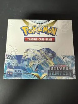 Pokemon TCG Sword & Shield Silver Tempest Booster Box Sealed - Image 1