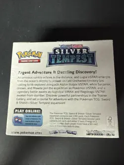 Pokemon TCG Sword & Shield Silver Tempest Booster Box Sealed - Image 3