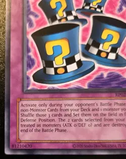Magical Hats RP02-EN010 Unlimited Rare Retro Pack 2 (2025) Yu-Gi-Oh! TCG - Image 4