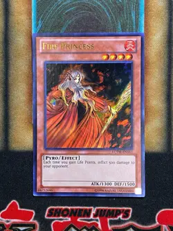 Yugioh Fire Princess LCYW-EN161 Ultra Rare LP - Image 1