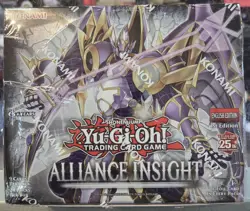 Alliance Insight YuGiOh! Booster Box Factory Sealed 24 Packs English 1st Ed Z - Image 1