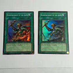 2x Reinforcement of the Army LOD-028 Super Rare 1st Edition Yugioh - Image 1