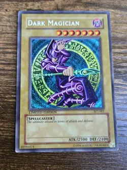 HOLO Dark Magician BPT-001 Lightly Played Secret Rare Limited Edition - Image 2