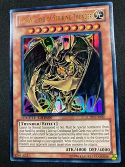 Hamon, Lord of Striking Thunder LC02-EN002 - Ultra Rare - NM - Image 1