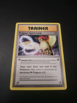 Pokemon XY Evolutions Pidgeot Spirit Link Uncommon Trainer Card 81/108 NM - Image 1