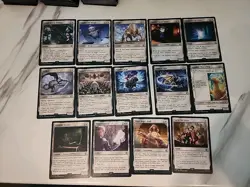 MTG Final Fantasy Complete Common Base Set With Named Lands 90 Cards Pack Fresh - Image 1