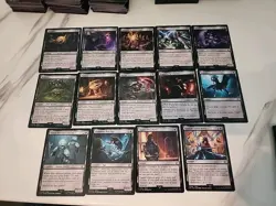 MTG Final Fantasy Complete Common Base Set With Named Lands 90 Cards Pack Fresh - Image 3