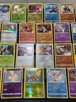 30 Pokemon Cards Lot WOTC VTG ALL RARE HOLO Seismitoad Luxray Mothim Zarude - Image 3