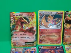 Pokemon TCG Charizard Mixed Lot V, EX, GX, Radiant 8 Card Lot NM-MINT Gradable - Image 3