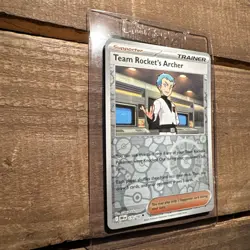 170/182 TEAM ROCKET'S ARCHER REVERSE HOLO DESTINED RIVALS POKEMON CARD - Image 3