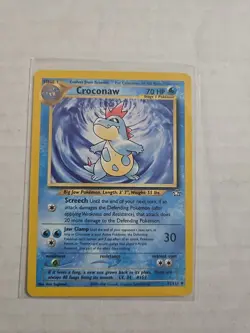 Croconaw (31) - Neo Genesis 031/111 Pokemon Card - Image 1