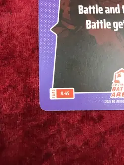 BO JACKSON BATTLE ARENA CARD ~ "2 GET 10 ~ 2 COST ~ #PL-45 - Image 5