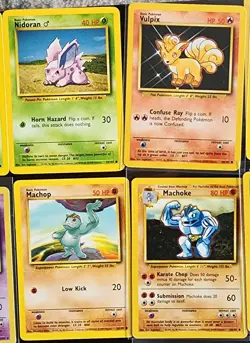 Pokemon Vintage Lot Base Jungle Fossil Rare 1999 50 Cards No Duplicates WOTC - Image 5