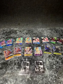 One Piece Tcg Lot X16 Cards Many Illustration Box Promos Near Mint - Image 1
