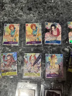 One Piece Tcg Lot X16 Cards Many Illustration Box Promos Near Mint - Image 4