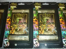 Magi Nation Duel Unlimited Edition 11 Card Booster -21 Packs Sealed on Card - Image 4