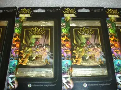 Magi Nation Duel Unlimited Edition 11 Card Booster -21 Packs Sealed on Card - Image 5