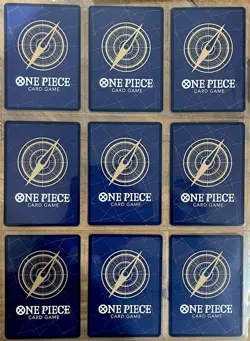 Lot of One Piece TCG - (9) Holo Cards - Image 2