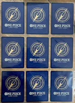 Lot of One Piece TCG - (9) Holo Cards - Image 2