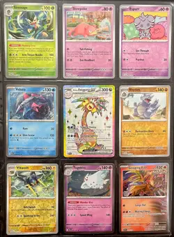 Lot of Pokemon TCG - 9 Holo / Reverse Holo Cards (Exeggutor EX) - Image 1
