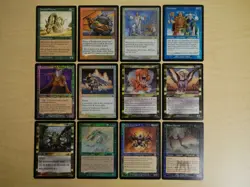 Magic the Gathering: 12 Pre-release Cards from Tempest to Onslaught (VG+ to EX+) - Image 1