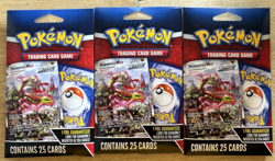 Lot of 3 WALGREENS Pokemon Trading Cards Game Mystery Packs NEW SEALED #2 - Image 1