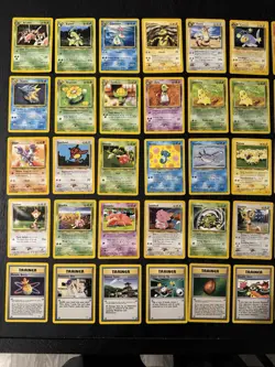 Neo Genesis 49/111 Card Vintage WOTC Pokemon Card Lot (Mostly MP, One Duplicate) - Image 3