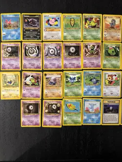 Neo Discovery 38/75 Card Vintage WOTC Pokemon Card Lot (Mostly MP No Duplicates) - Image 3
